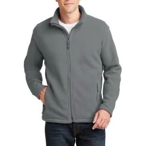 Factory Directly Custom Full Zip Up Polar Fleece Jacket Men