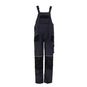 Factory Men’s Canvas Work Wear with Anti Wear Anti Stain Multi Functional Multi Pocket Bib Pants