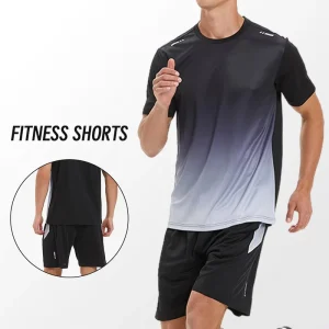 Factory Supplier Plus Size 5XL Men’s Shorts Set Summer Quick Drying Short Sleeve Tops and Shorts T Shirt Sets