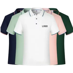 Factory Supply Custom Design Own logo Plain Polo Tshirt Summer Short Sleeve Cotton Embroidery Dry Fit Men’s Golf Polo Shirts