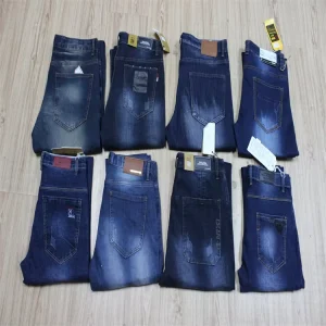 Fashion Design Used Jeans Men Jeans Trousers Mens Denim Stock Lot
