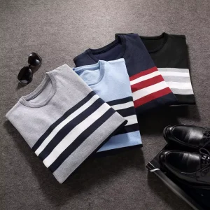 Fashion Men’s Long Sleeve Knitwear