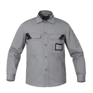Fashion Style Customized Logo Work Jackets Cotton Men’s Workwear With Multiple Pockets for Autumn