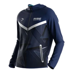 Fashion Wrestling Unisex Men’s Sublimation Men Sweat Suits Jacket Sweatshirts Full Zip Up Hoodie Sample