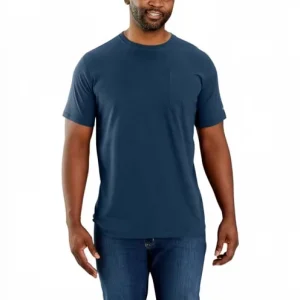 Fashionable Men’s Casual Solid Quick Dry Sports T-Shirt Short Sleeves Simple Sportswear