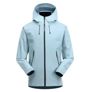 Fashionable Mens Pullover Custom Men Coaches Jacket Black Outdoor Anorak Jacket