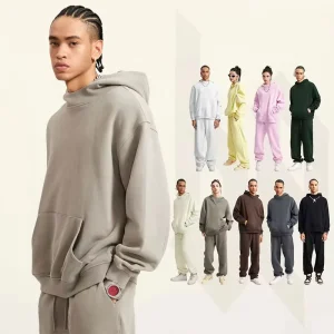 Fasion Hoodies for Men Custom Logo Men’s Solid Color Hoodies Comfortable Cotton Hoodies for Men