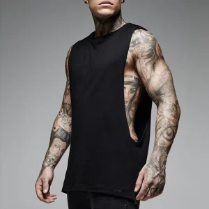 Fitness Clothing Men Sports Wear Men Gym tank Top Fitness Active Wear black tank Tops