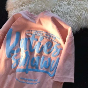 Foam Customized Tee Shirt Manufacturer 3D Puff Print Cotton Fitness Oversized Plain 100% Cotton Oversize Drop T shirt for men