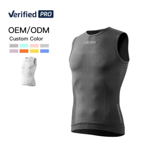 GJ JS01 Custom Logo Stretch Lightweight Quick Dry Stretch Training Vest Nylon Powerlifting Men Mesh Running Race Back Singlet