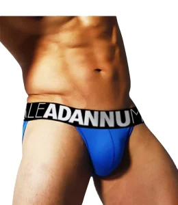 GZADN AD7121 Men’s High-slit Briefs Low Waist Fashion Briefs Man’s Embroidery Logo Waist Band Swimwear Brief Boxer