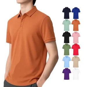 Golf T Shirts Clothing DTG Embroidered Printed Custom logo Polo Shirt Design Plain Quick-Dry Fit Blank Golf Polo Men’s T Shirts