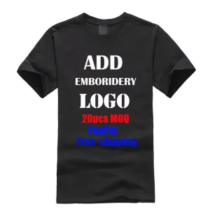 Good Quality 100% Thickness Premium Cotton Mens Short Sleeve T Shirts Screen Printed Custom Design Print