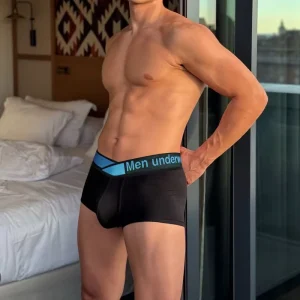 Good Quality Men’s Sexy Stretch comfort Breathable Underwear Summer Ultra-thin Modal Antibacterial Boxers Shorts