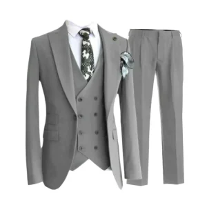 Groom Dress Business Suit Sky Blue Wedding Men’s Suit Men Masculine PROM blazer 3 Pieces