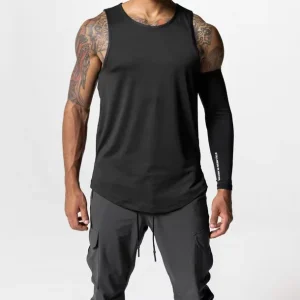 Gym Fitness Sets Mens Sport Wear Workout Clothes Fitness Custom Logo Tank Top Men Gym Activewear Men’s Vests