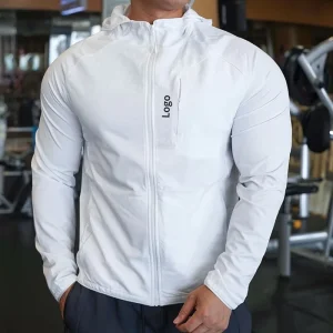 Gym Jacket Men Running Athletic Full-Zipper Jacket Men’s Sports Jacket