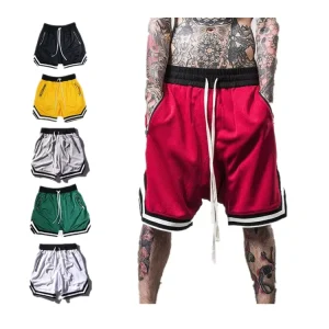 Gym Wear Custom logo Men’s Quick Dry Fit Solid Breathable Causal Fitness Shorts Men Sport Shorts