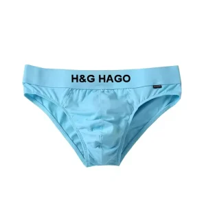 HAGO High Quality Men’s Underwear Briefs Sexy Low Rise Breathable Knitted Cotton for Men