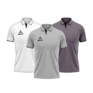 HEALY Custom Logo Soft Plain Plus Size Men’s Polo Shirts High Quality Cotton Golf Casual Tees Custom Graphic Polo