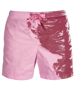 Heat Sensitive Color Changing Swim Clothing Beach Shorts Bikini Set for Water Sports and Beach Activities
