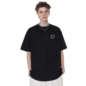 Heavyweight Custom Logo Print Cotton Casual Plain Vintage Oversized Short Sleeve Men’s T-shirts