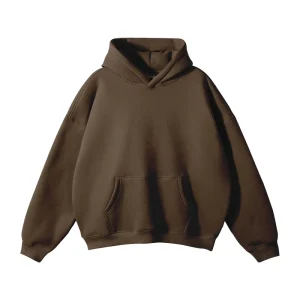 Heavyweight Oversized Hoodie 380 GSM Puff Printing Logo Custom Hoodies for Men