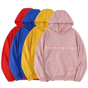 Heavyweight Pullover 100% Cotton Hooded Plus Size Men’s Hoodies Blank Oversized Custom Hoodies