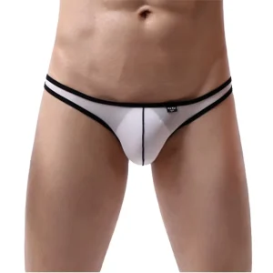 High Elasticity Comfortable Men’s Brief Bikini Panties Nylon Briefs for Men Swimwear Bikini Brief