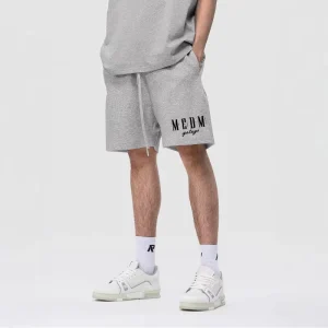 High Quality 100% Cotton Mens French Terry Gym Shorts Custom Embroidery Oversize Running Men’s Shorts
