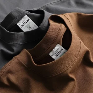 High Quality 100% Cotton Oversized Heavy Tshirt Custom Printing Heavyweight T Shirt Plain Blank Men’s T shirt for Unisex
