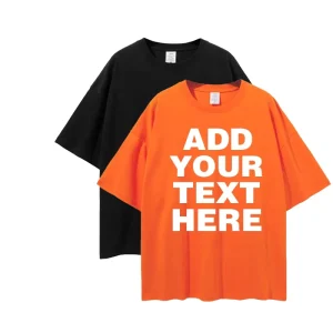 High Quality 200 Grams Pure Cotton Men’s Regular Fit Solid T Shirt Custom Digital Printing Logo Blank T Shirt