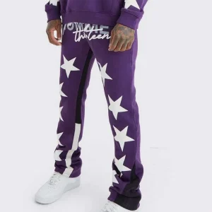 High Quality 500G Heavyweight Retro Spray Sportswear Customizable Man’s Sweatshirt & Men’s Pants Trousers Vintage Style