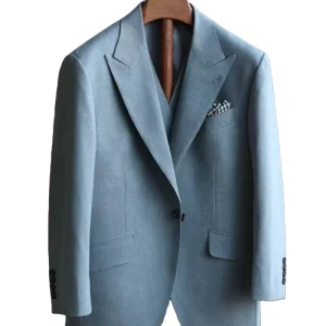 High Quality Coat Custom Made Official Men’s Slim Fits Suits Jacket MTM Formal Casual Designer Wedding Men’s Suit