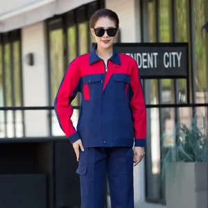 High Quality Comfortable Long Sleeve Pure Cotton Men’s Work Clothes Electrician