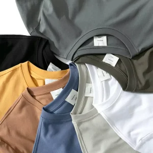 High Quality Cool Youth 220 Grams Custom T Shirts 100% Cotton Blank Plain Men’s T shirts T Shirt