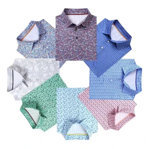 High Quality Custom Golf Clothing Men’s Short Sleeve Polo Shirt Quick Dry Summer Season Men’s Clothing Golf Polo Shirt