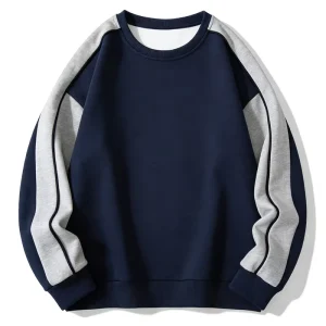 High Quality Custom Men’s Baggy Streetwear Sweatshirts Drop Shoulder Activewear Clothes From Woven Fabric Direct Manufacturers