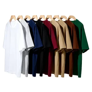 High Quality Factory Short Sleeve Tshirts Custom logo 100% cotton Tshirt Men’s Silk Screen Printing Tshirts for Men