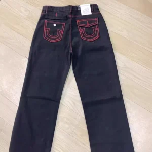 High Quality Fashion Designer Brand Clothing Washed High Waist Black Denim Pants Jean for Men’s Jeans Trousers for Men