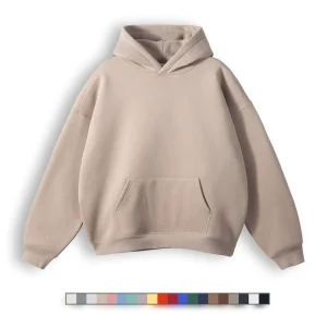 High Quality Heavy Hoodie 100% Cotton Pullover Hoodies Unisex Custom Hoodie for Men