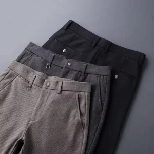 High Quality Latest Design Men’s Stretch Slim Casual Pants