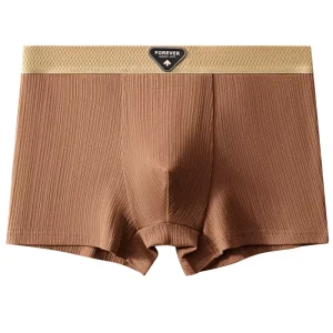 High Quality Men Boxer Briefs with Independent Packaging Underwear Antibacterial Crotch Underwear for Men