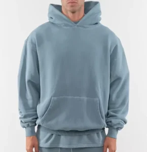High Quality Men Heavy Vintage 500gsm Pullover Heavyweight Cotton Oversized Plain Custom Men’s Hoodies Wash