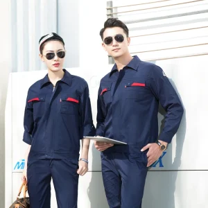 High Quality Men’s Anti Static Long Sleeve Summer Workwear Professional Cotton and Silk Construction Safe Wearable Clothing