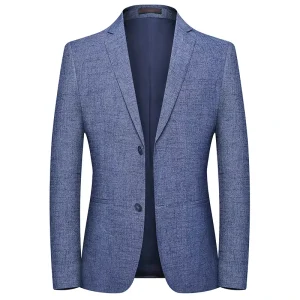 High Quality Men’s Blazer Thicken Slim Fit Blazer Men Jacket for Business