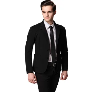 High Quality Men’s Business Wedding Classic Suit with Plus Size Zipper Closure Breathable & Waterproof New Design