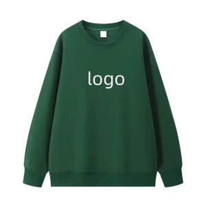 High Quality Men’s Crew Neck Pullover Sweatshirts Custom Logo Color Design Hoodies with Print Pattern Regular Fit