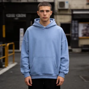 High Quality Men’s Hoodies Sweatshirts Pullover Streetwear Tracksuits Heavyweight Puff Printing Hoodie for Men