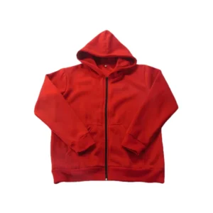 High Quality Men’s Hoodies Sweatshirts Unisex Streetwear Pullover Custom Red Hoodies Embroidery Logo Blank Men Hoodies